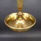 Bronze Bouillotte Lamp in Empire Style with Metal Shade