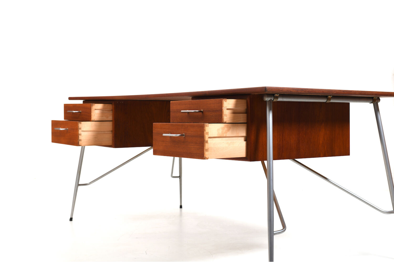 Fine Teck Desk Mod.202 par Børge Mogensen 1953