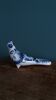 Ceramic bird, hand-painted, Mexico