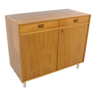 Scandinavian walnut chest of drawers Sweden 1960