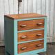 Small oak chest of drawers, France 1940