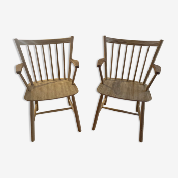 Pair of Hay armchairs