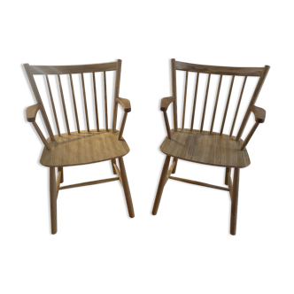 Pair of Hay armchairs