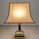 Solid brass lamp Aran model design Ciangiacomo, Italy circa 1970