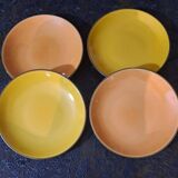 4 assiettes à dessert