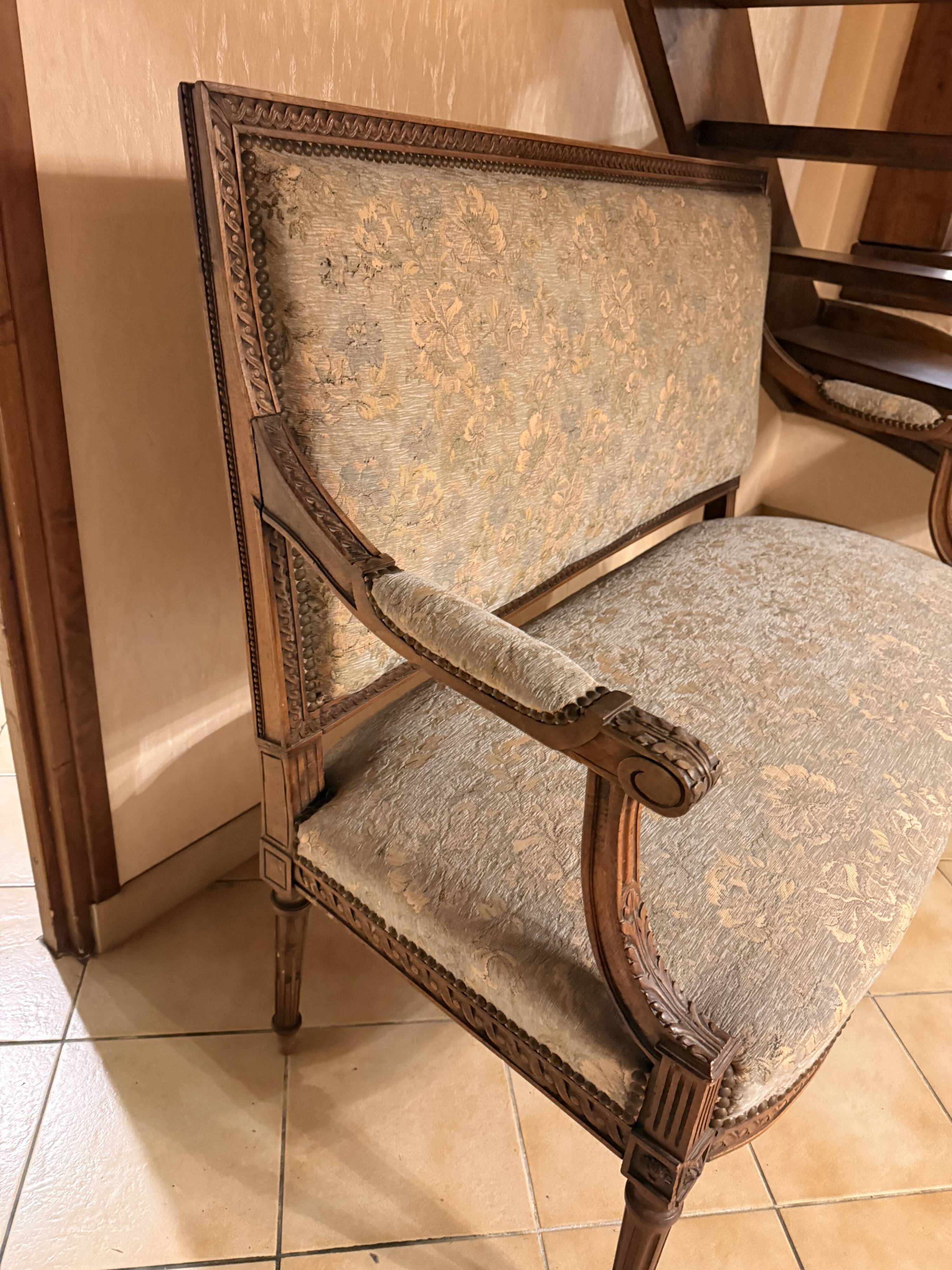 Louis XVI salon style