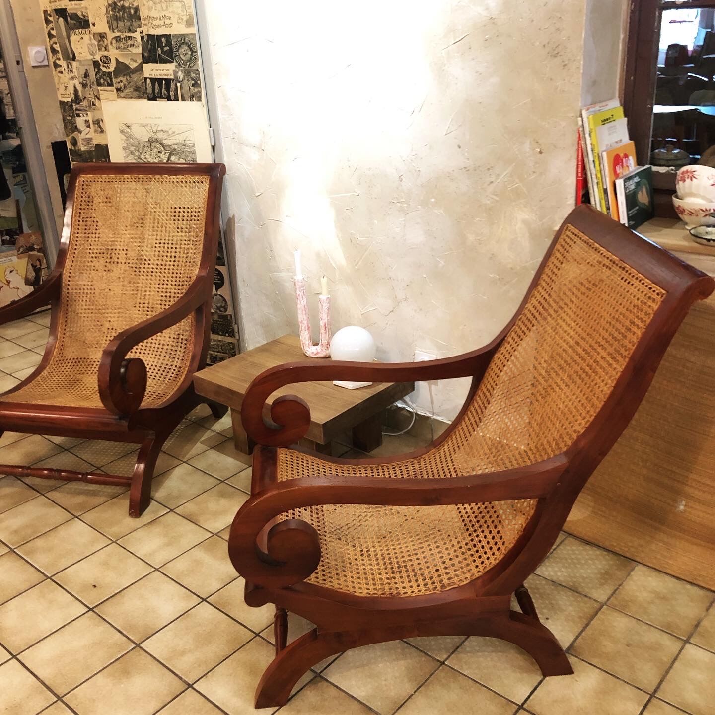 Pair of planter's chairs