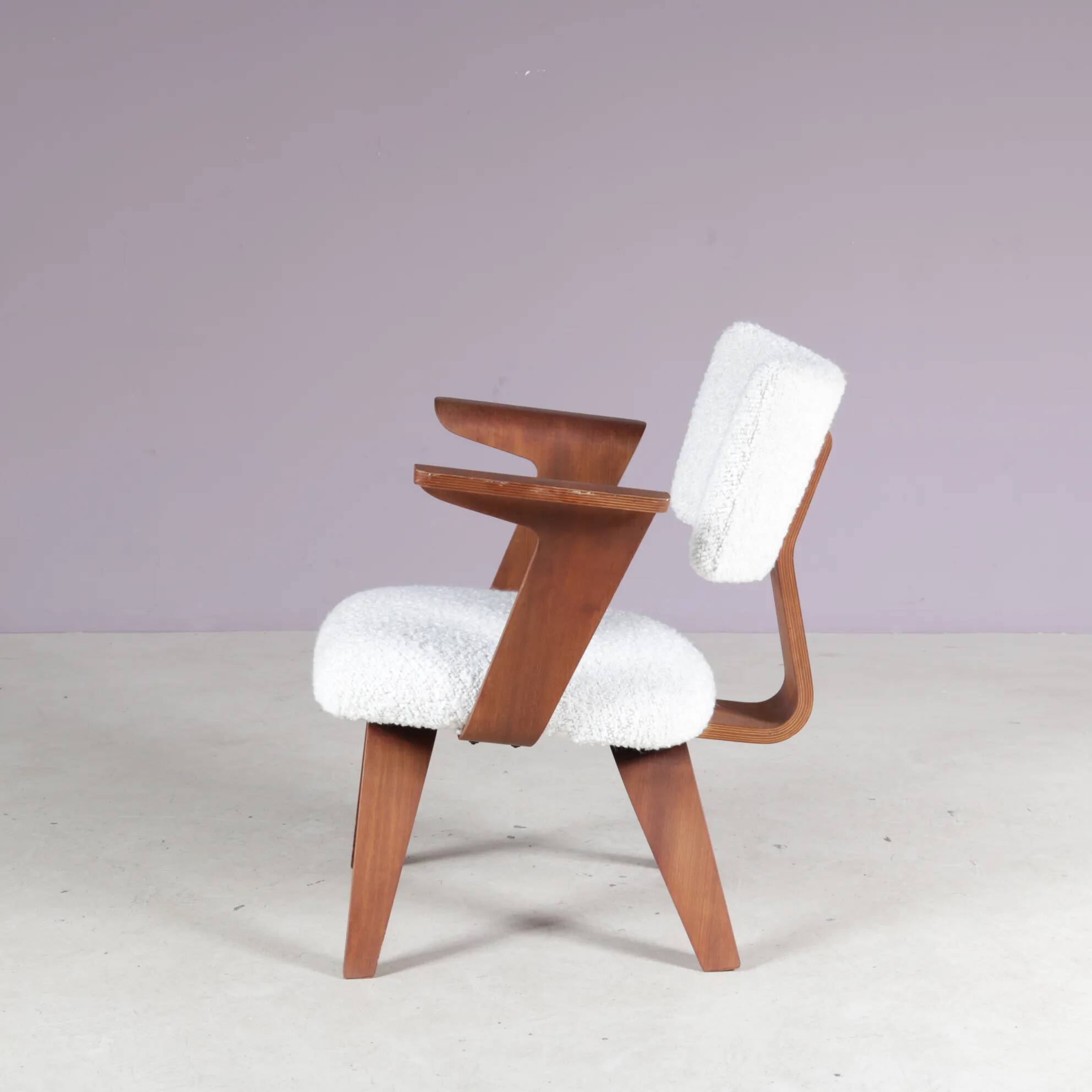Fauteuil par Cor Alons pour De Boer Gouda, Pays-Bas 1950