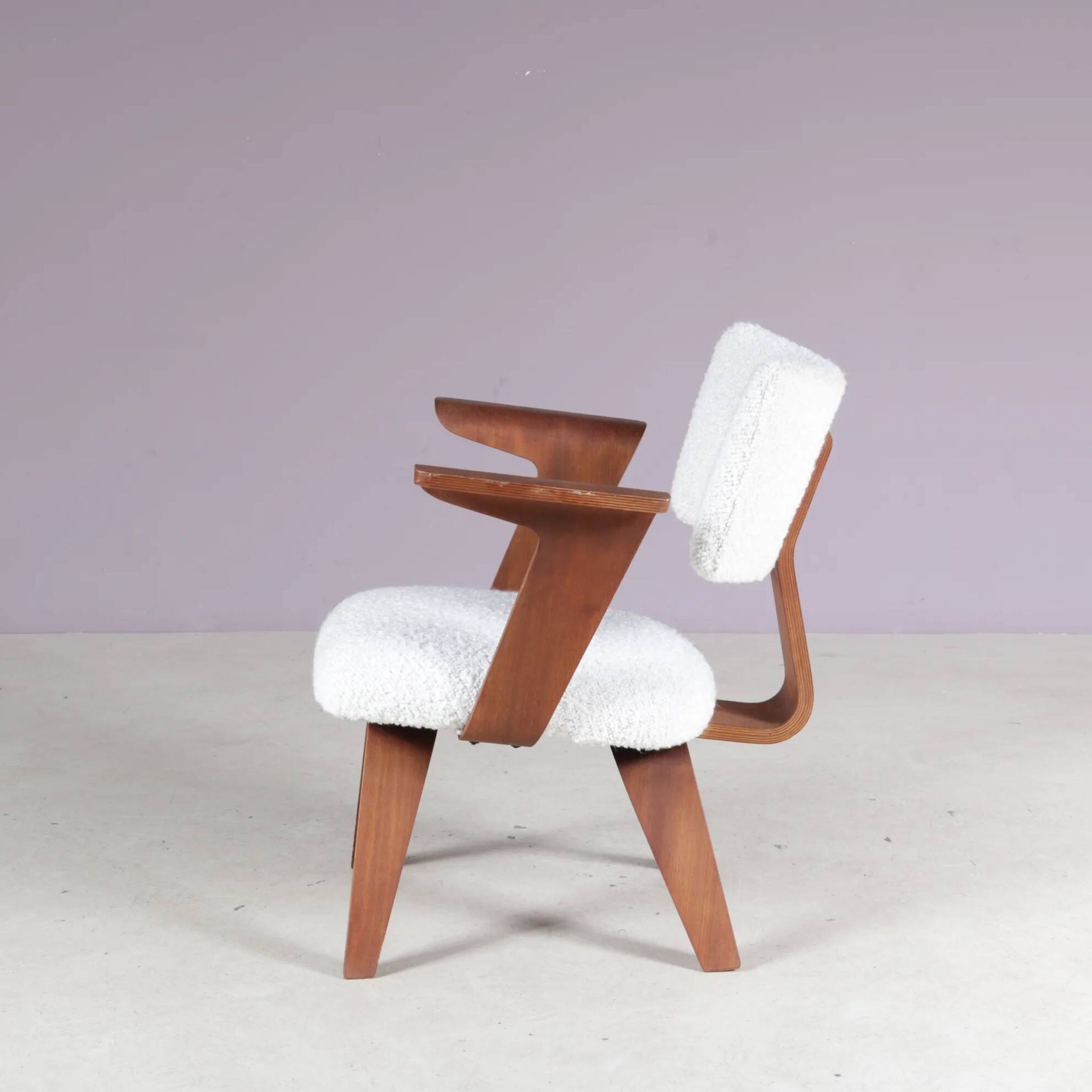 Fauteuil par Cor Alons pour De Boer Gouda, Pays-Bas 1950