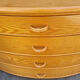 Commode bois, bambou et rotin, Cerda, vintage, années 80
