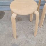 Pair of Ikea frosta stools 1980