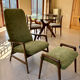 Fauteuil et ottoman Alf Svensson