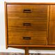 Buffet en noyer vintage par Bfm, années 1960, Pologne