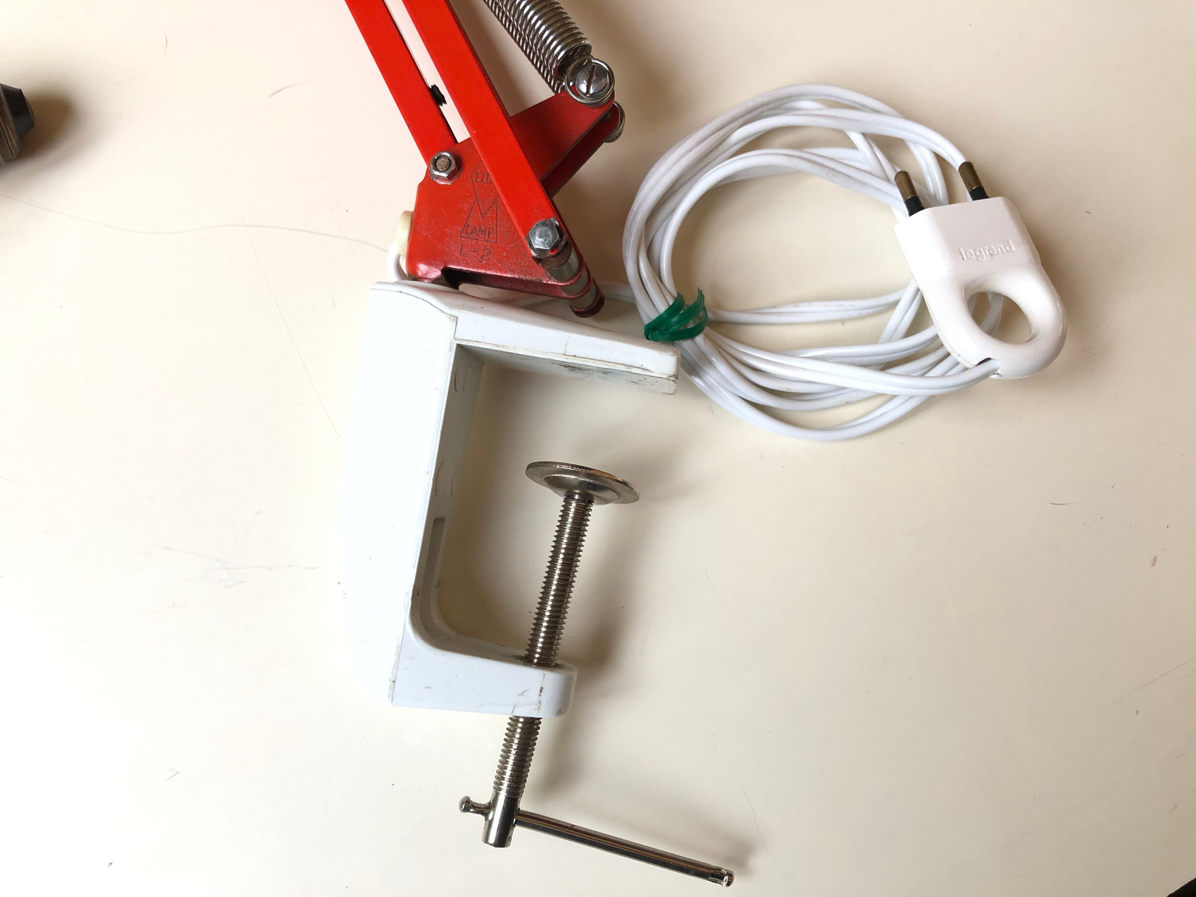 Vintage office lamp Luxo L2 de Jacob Jacobsen