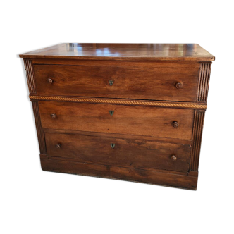 Chest of drawers known as a trouser press.