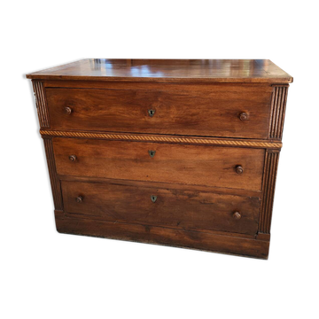 Chest of drawers known as a trouser press.