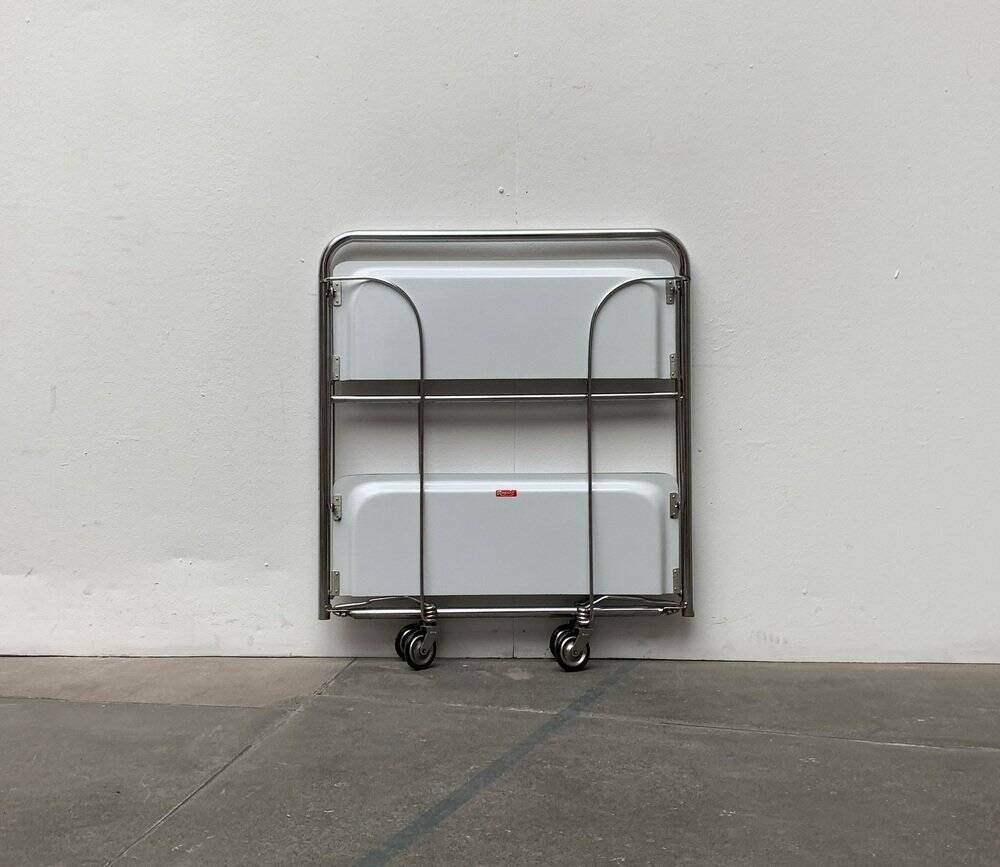 Vintage Folding Service Trolley by Raquer, 1970s