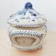 Delft earthenware covered dish