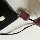 Articulated desk lamp in chrome metal, Lita France 1970