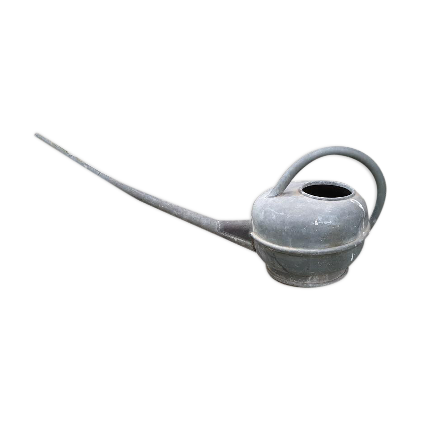 Long-billed zinc watering can