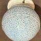 Ceiling lamp 30s Globe striated and Ceramic base