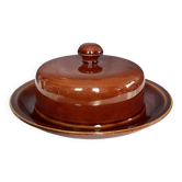 Beurrier à cloche vintage en céramique 