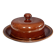 Vintage ceramic bell-shaped butter dish