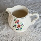 Vintage Sarreguemines “Amazonas” hand-painted milk jug