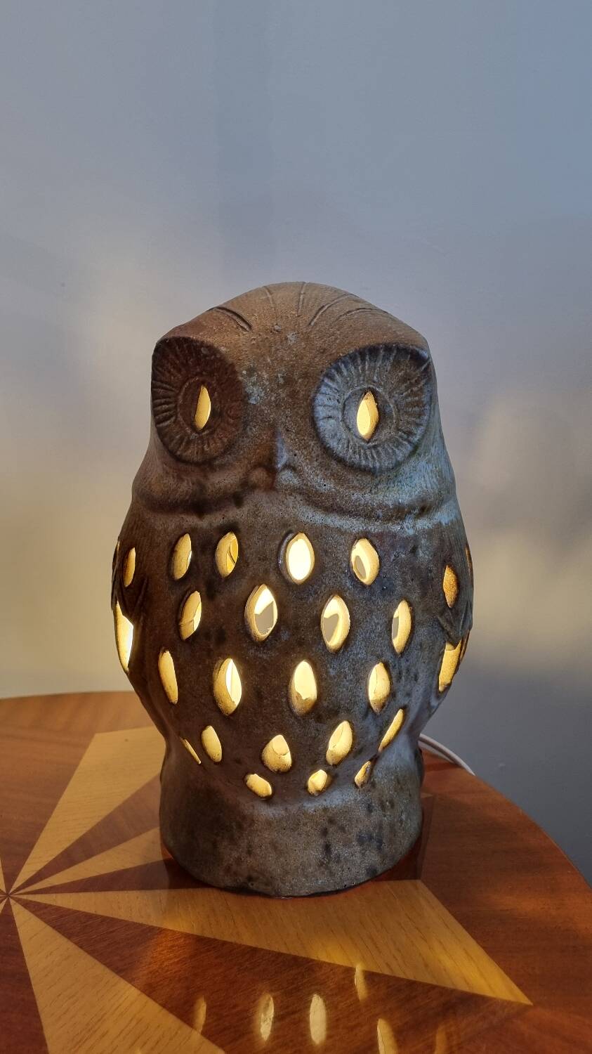 Lampe hibou Agnès Escala