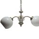 Art Deco glass chandelier, Poland, 1970s
