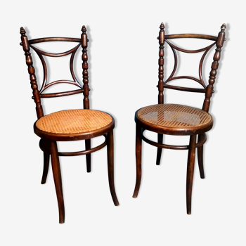 Chaises bistrot début XXème