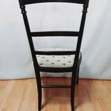 Chaise basse style napoleon iii