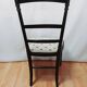 Chaise basse style napoleon iii
