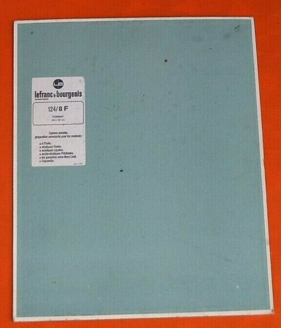 Painting painting on cardboard panel int-case J. Binet Portrait Woman