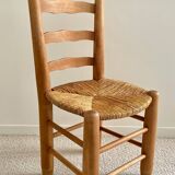 Chaise dans le style de Charles Dudouyt, France années 40