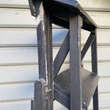 Old wooden workshop stepladder