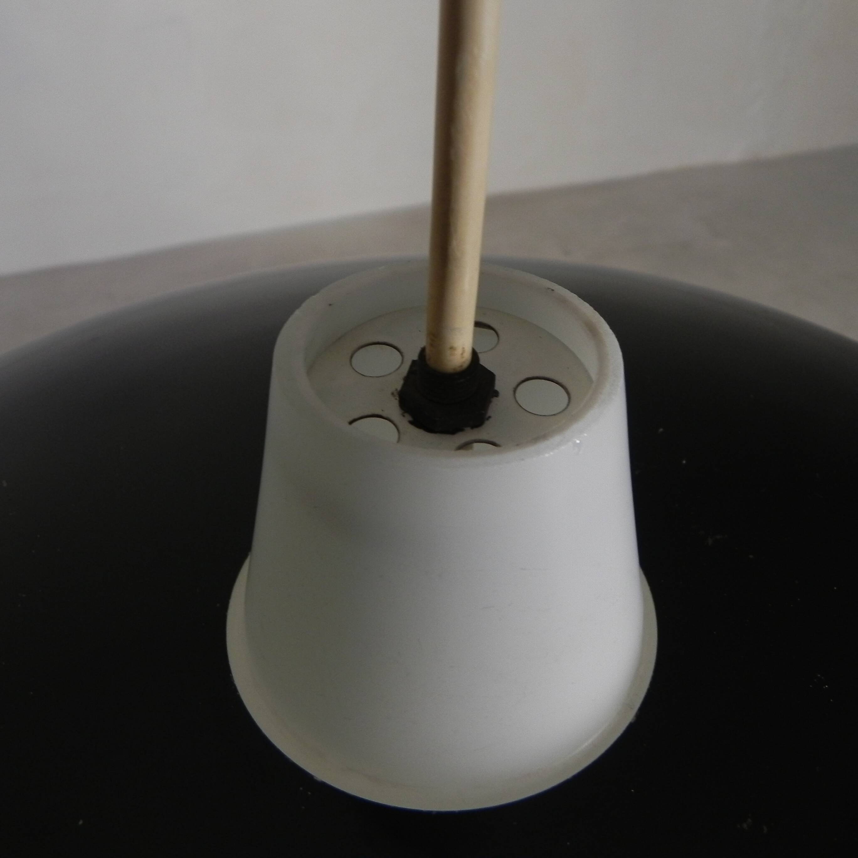 Vintage hanging lamp ufo model, 1950s