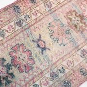 Shades of Pink Turkish Hallway Runner Rug, 78x360 Cm
