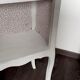 Vintage bedside table revamped