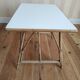 Table basse vintage en rotin