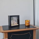 Bedside table compass legs
