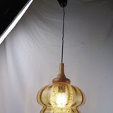 Vintage Scandinavian pendant light Orrefors – Carl Fagerlund Sweden, 1960s