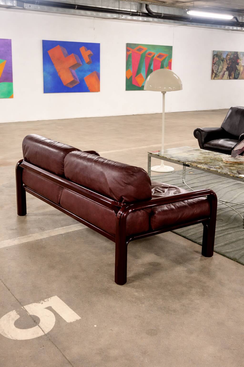 Gae Aulenti Two-Seater Sofa for Knoll International, USA, 1970s