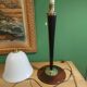 Lampe avec opaline Mazda
