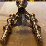 Set of 3 vintage Nagel candlesticks 1970