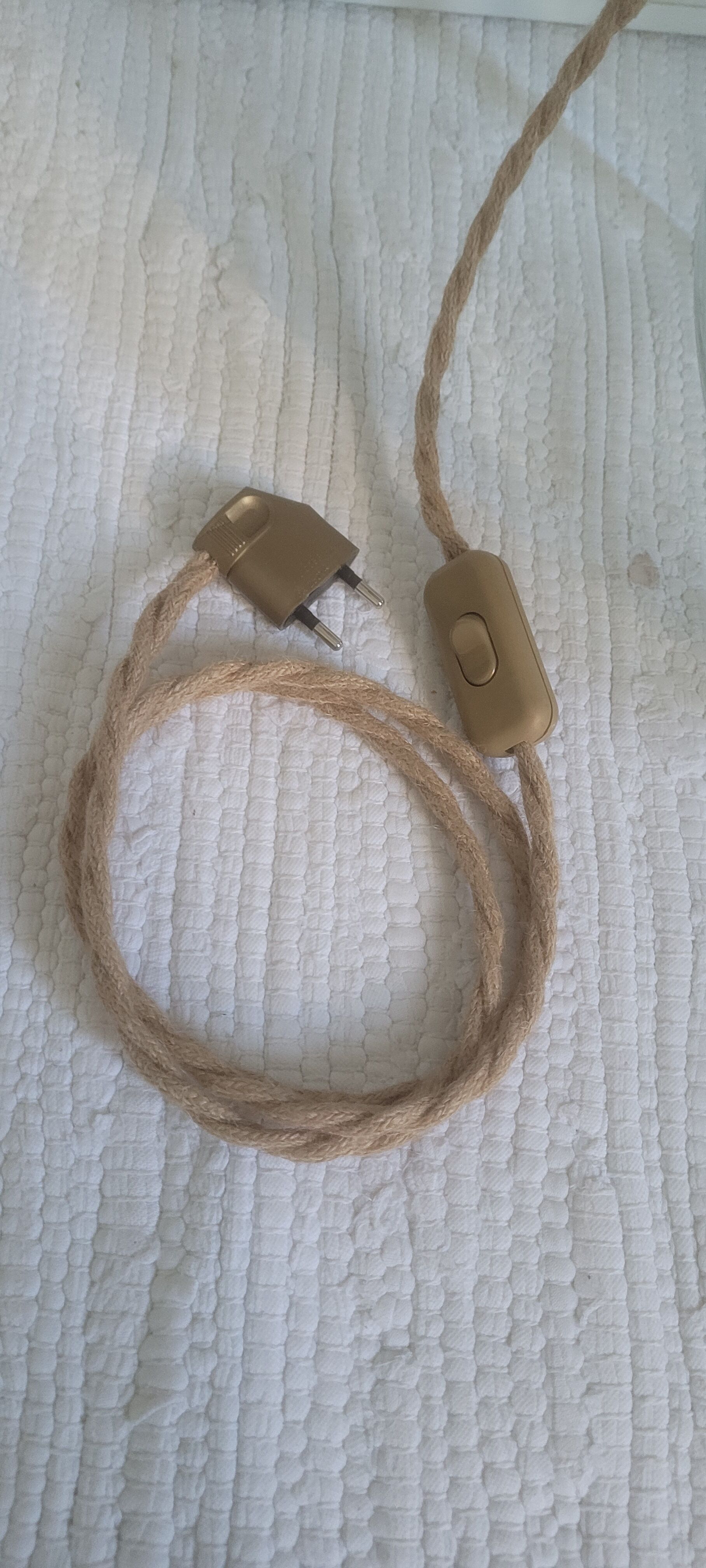 Floor lamp lady jeanne lampshade jute