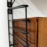 Vintage teak modular wall system by Tomado for Musterring, 1960s