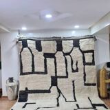 Handmade Berber wool rug 300x300 cm