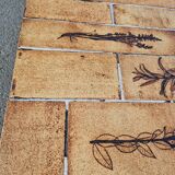 Vintage coffee table by Roger Capron, herbarium model