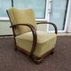 Cocktail Armchair - Esprit Club - Art Deco - Old